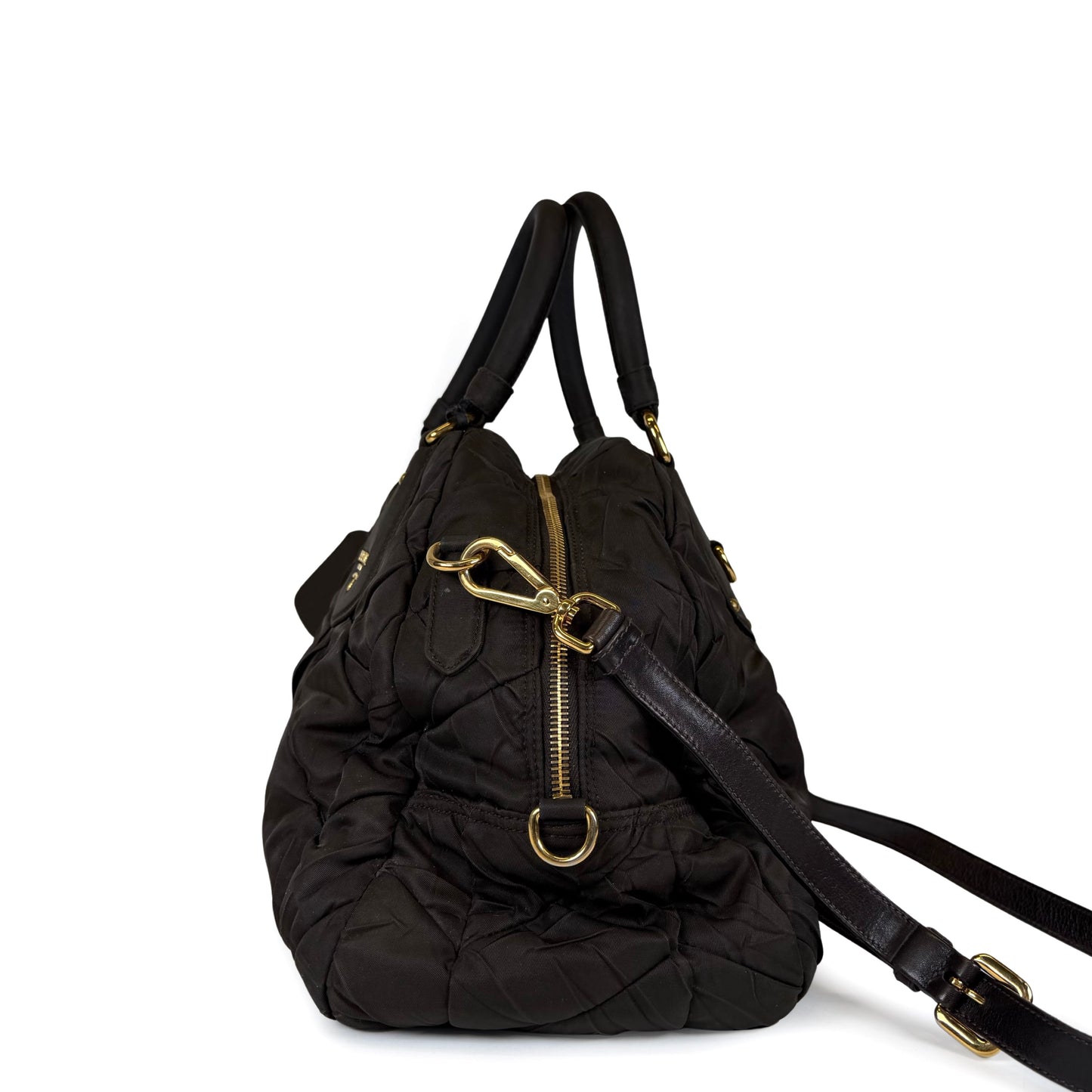 Prada Tessuto Bowling Bag