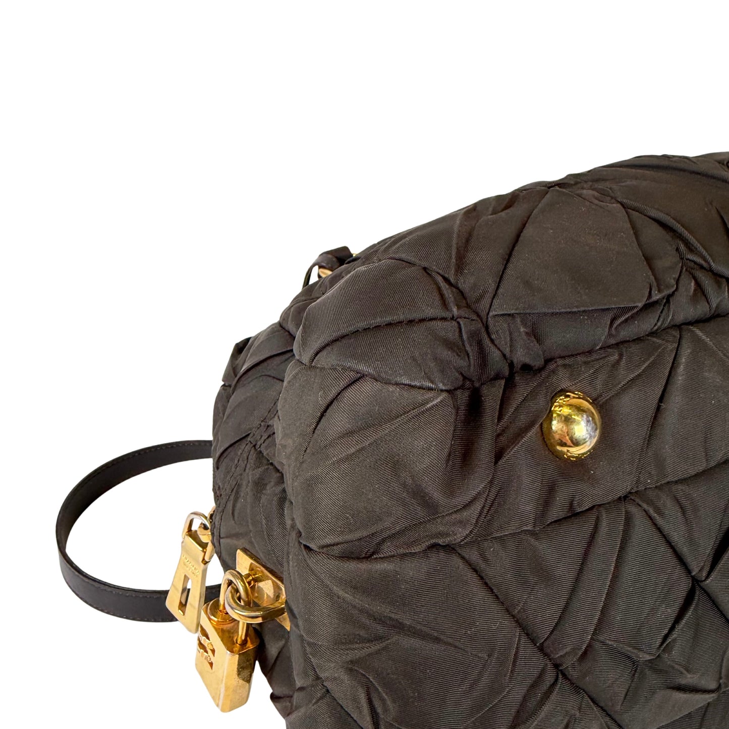 Prada Tessuto Bowling Bag