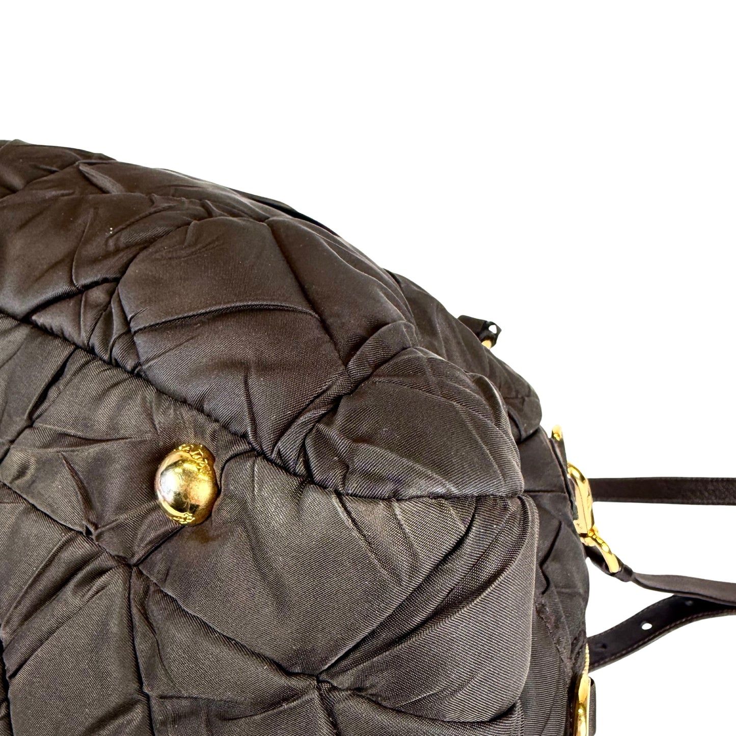 Prada Tessuto Bowling Bag