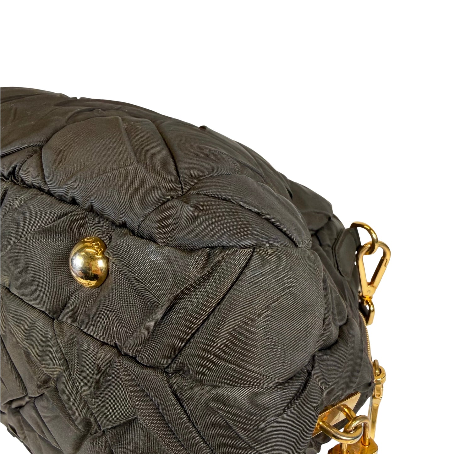 Prada Tessuto Bowling Bag
