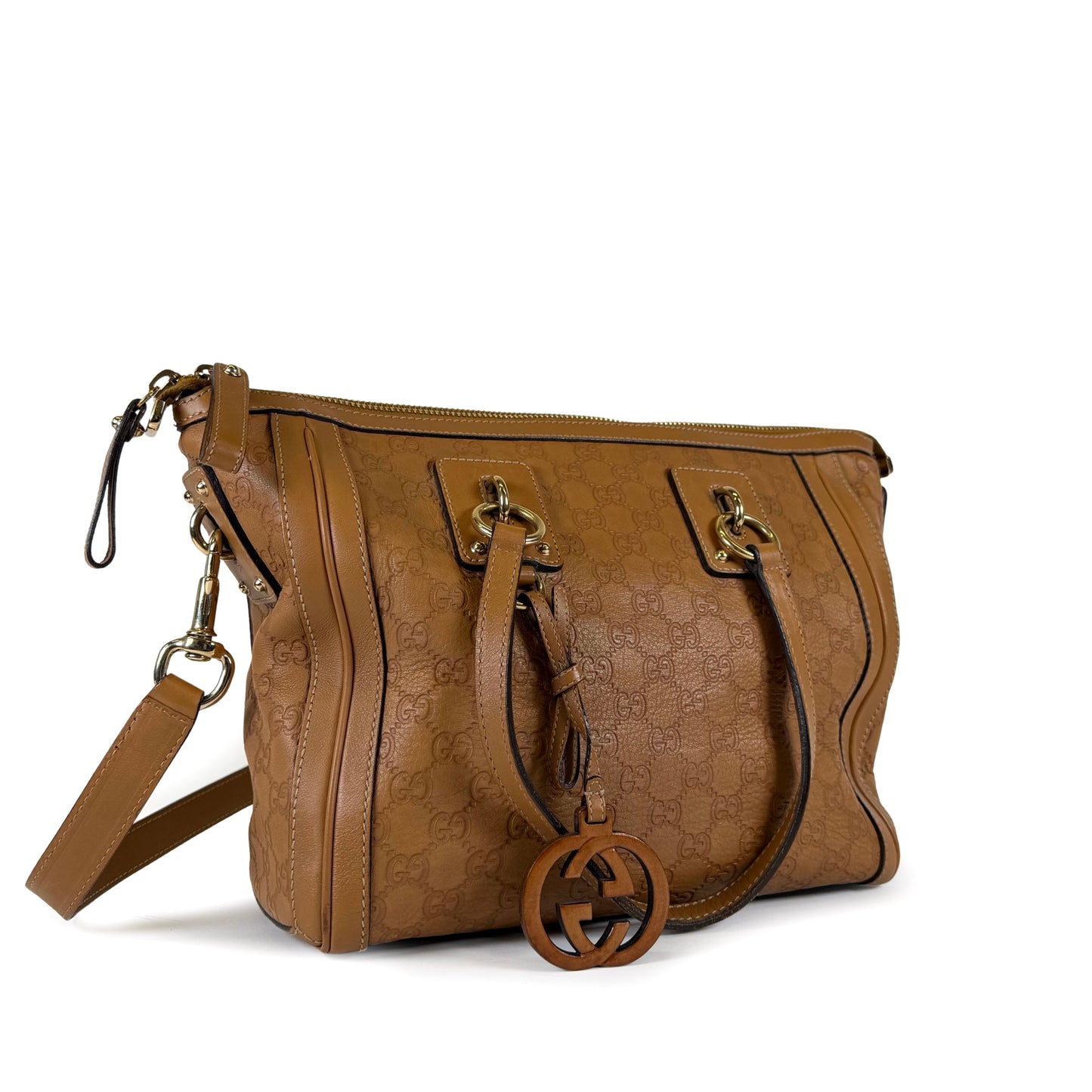 Gucci Guccissima Charm Bag