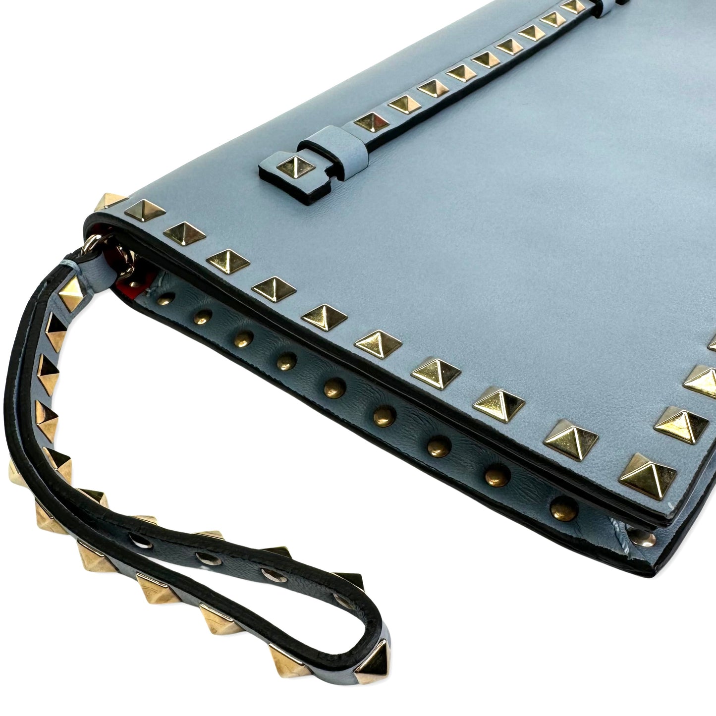 Valentino Rockstud Wristlet Clutch