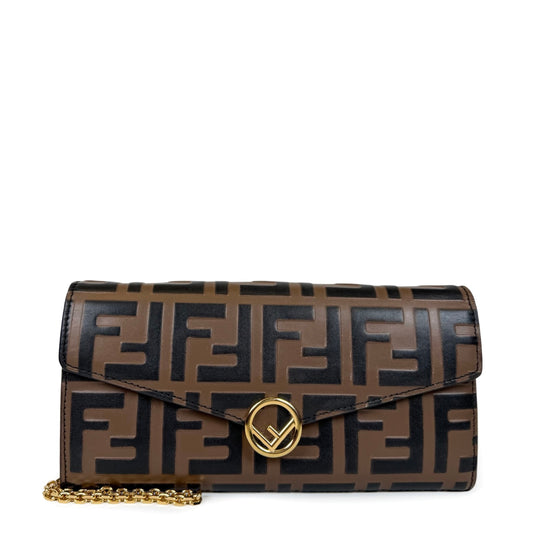 Fendi Continental Wallet on Chain
