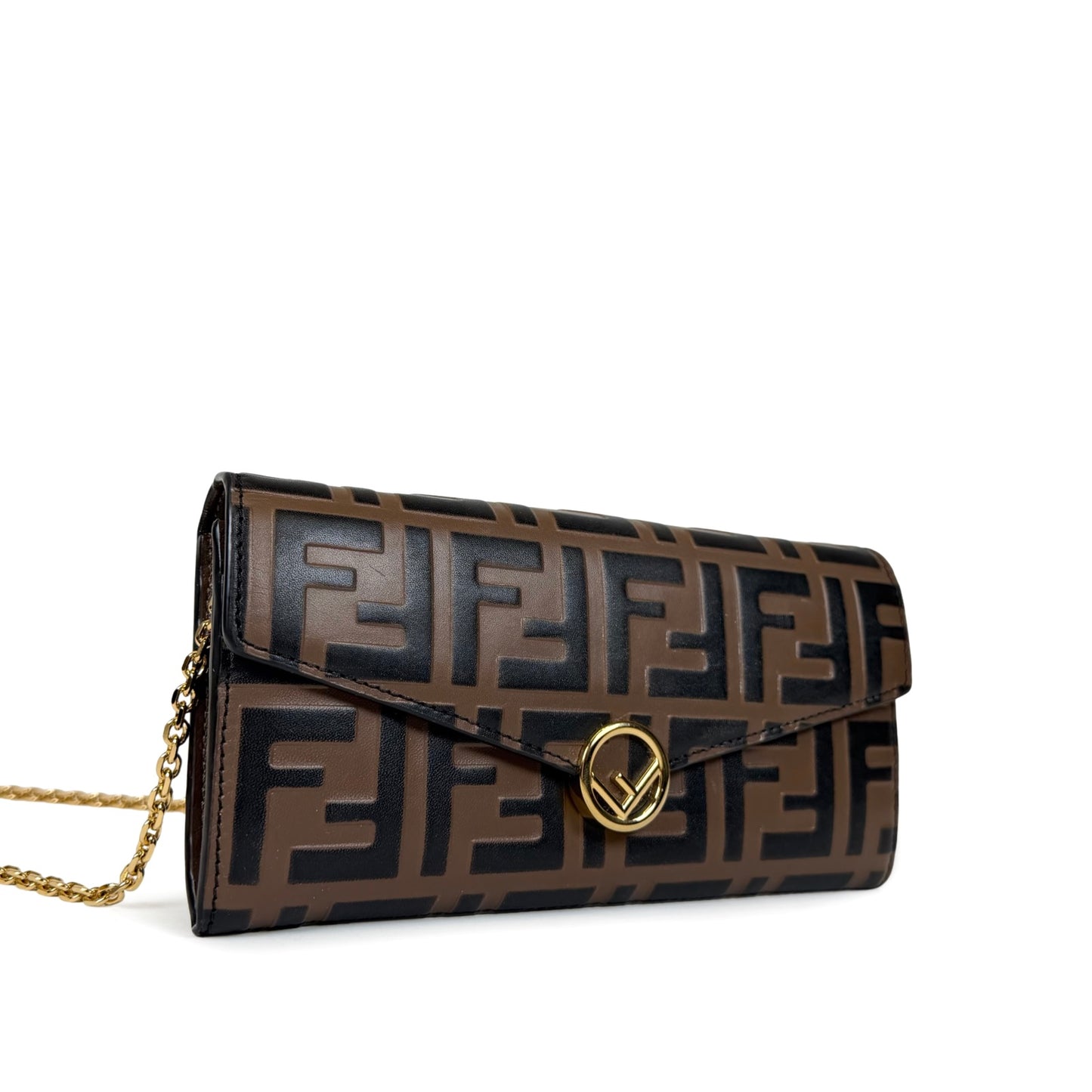Fendi Continental Wallet on Chain