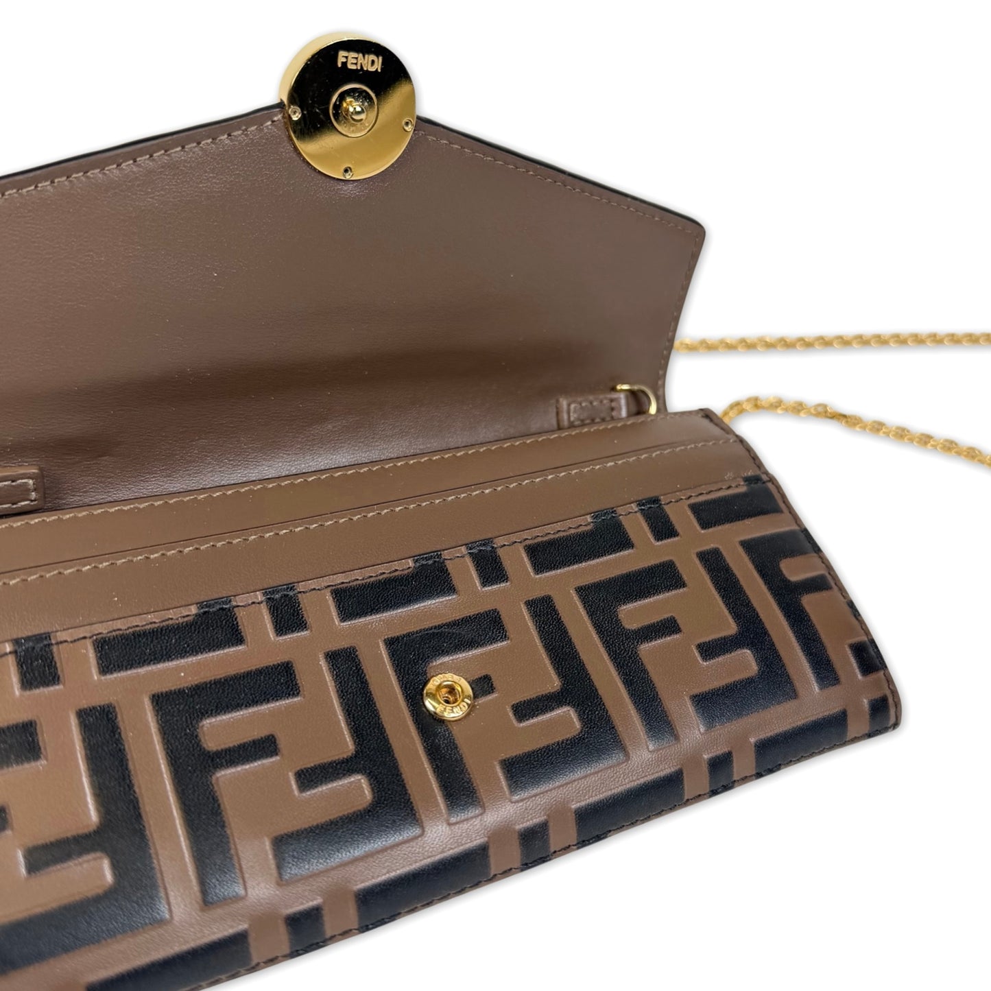 Fendi Continental Wallet on Chain