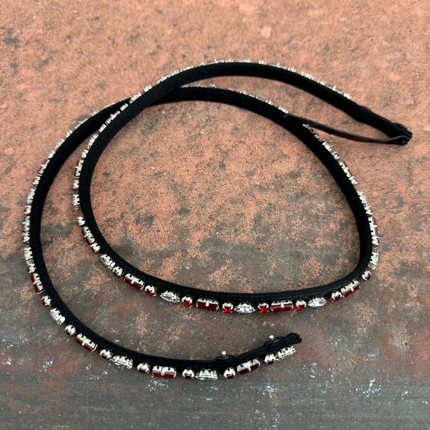 Prada Gemstone Applique Belt