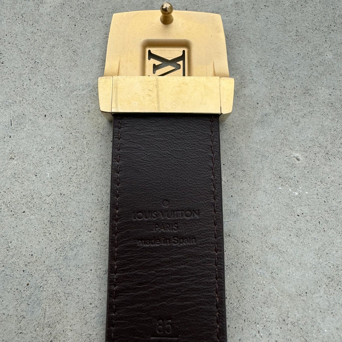 Louis Vuitton Monogram Belt