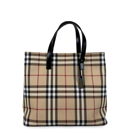 Burberry Classic Nova Check Tote Bag