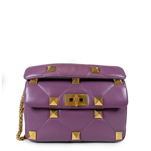 Valentino Roman Stud Shoulder Bag
