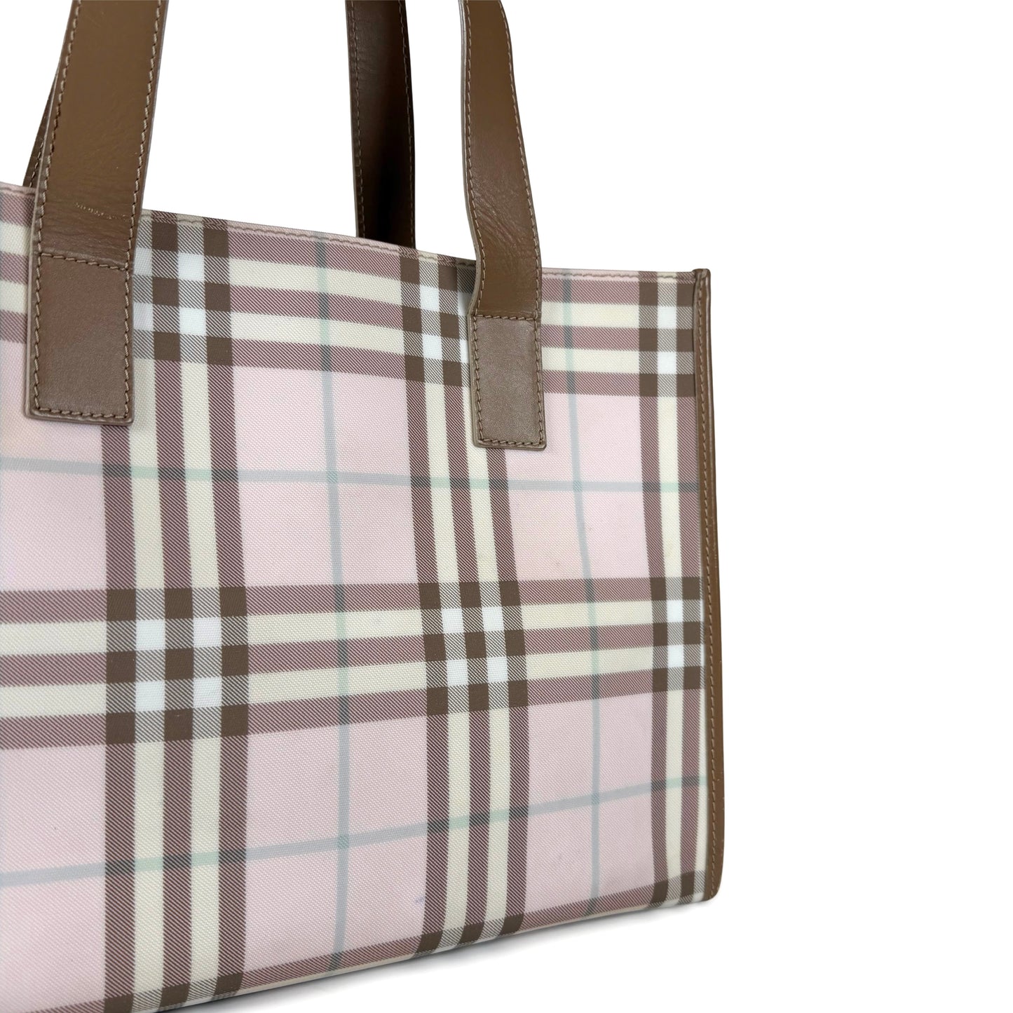 Burberry London Nova Check Tote Bag