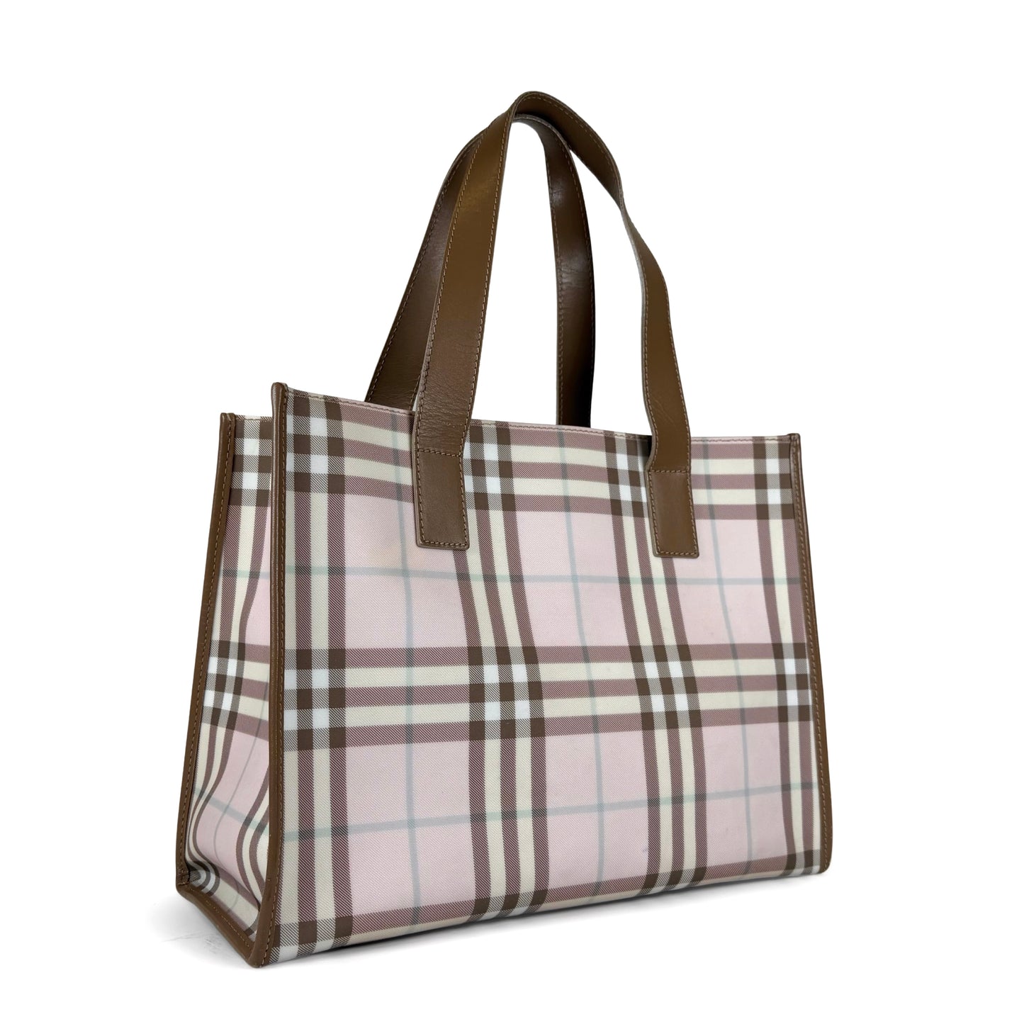 Burberry London Nova Check Tote Bag