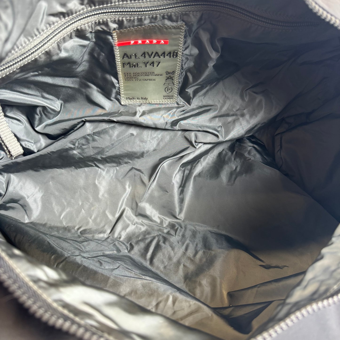 Prada Boston Nylon Duffel Bag