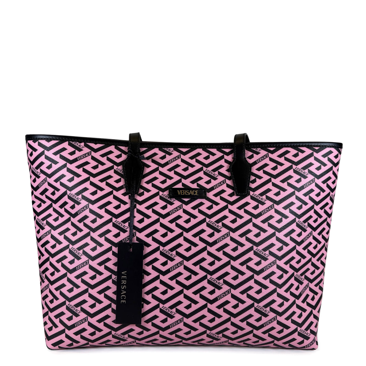 Versace La Greca Signature Tote Bag