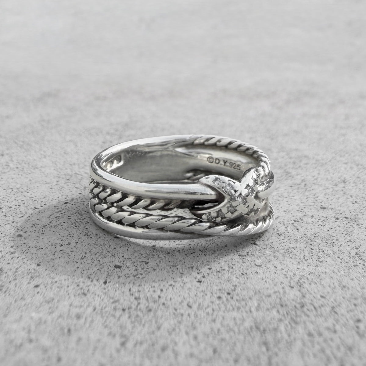 David Yurman X Crossover Band Ring