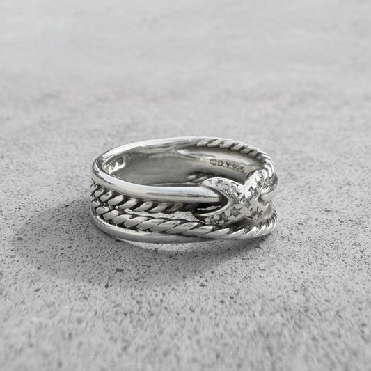 David Yurman X Crossover Band Ring
