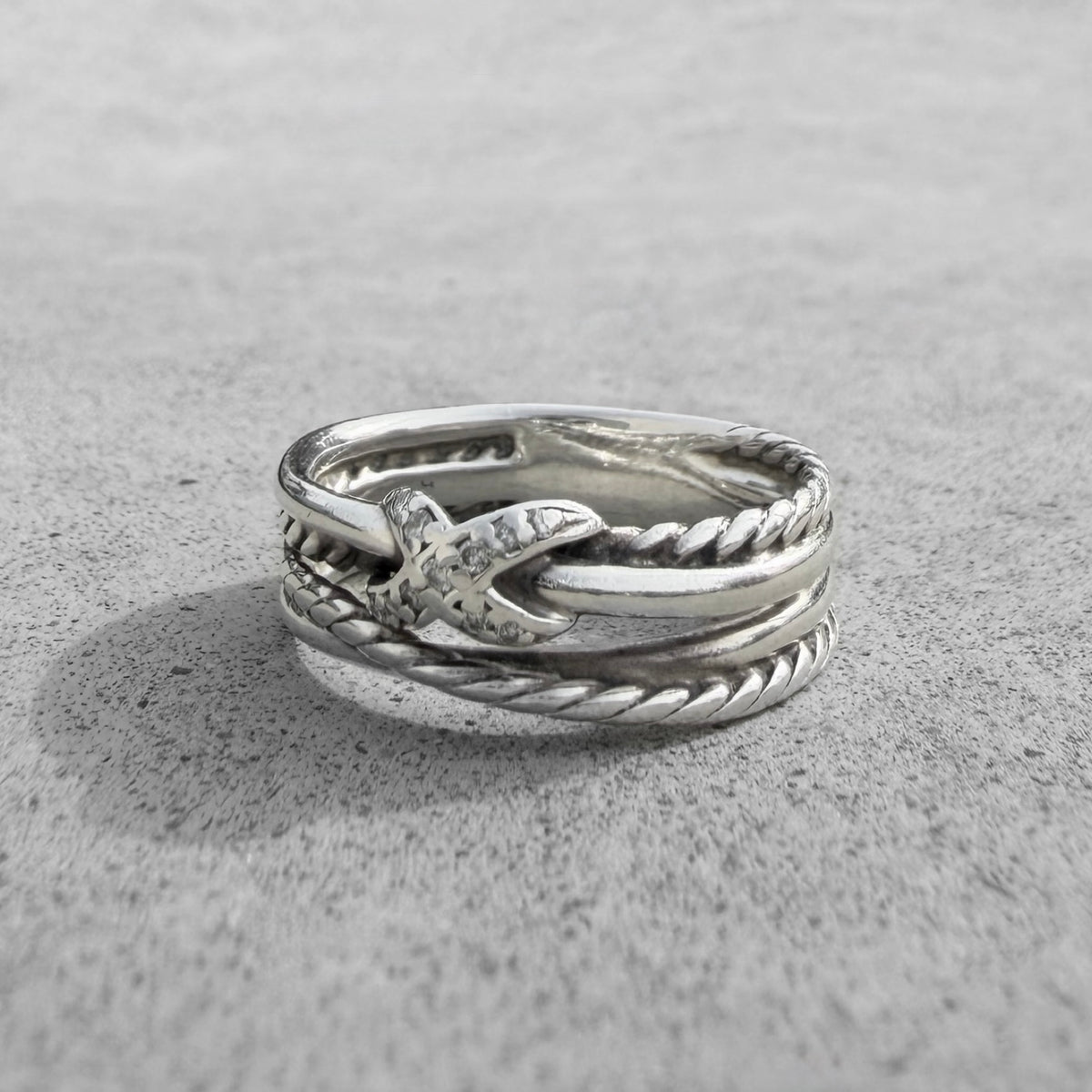 David Yurman X Crossover Band Ring