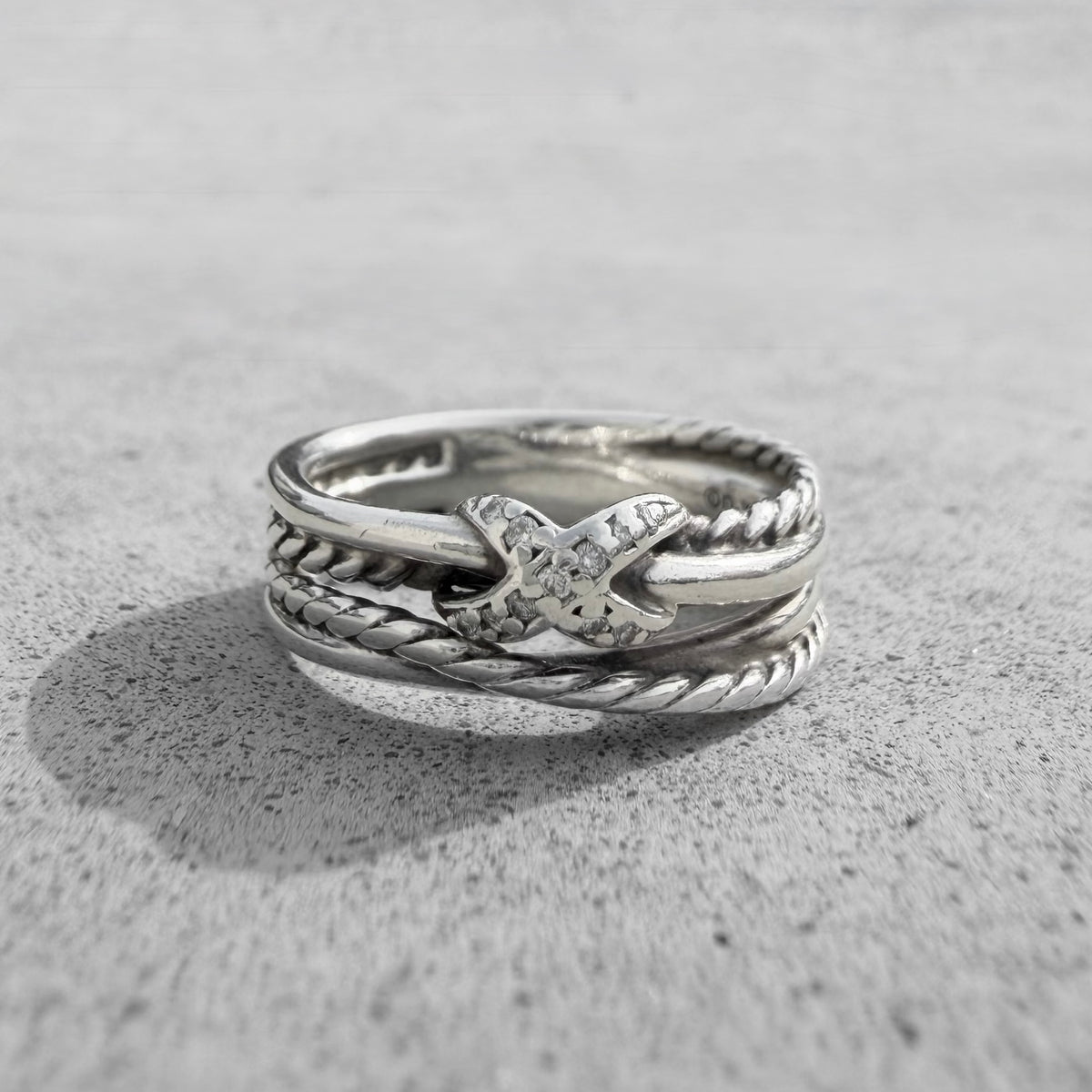 David Yurman X Crossover Band Ring