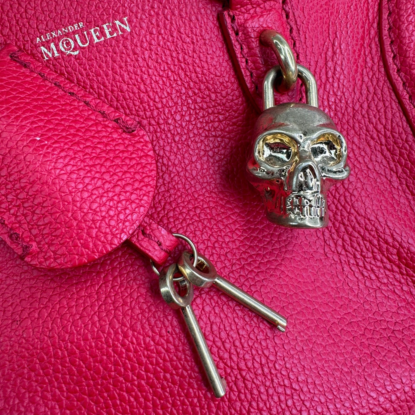 Alexander McQueen Skull Padlock Mini Crossbody Bag