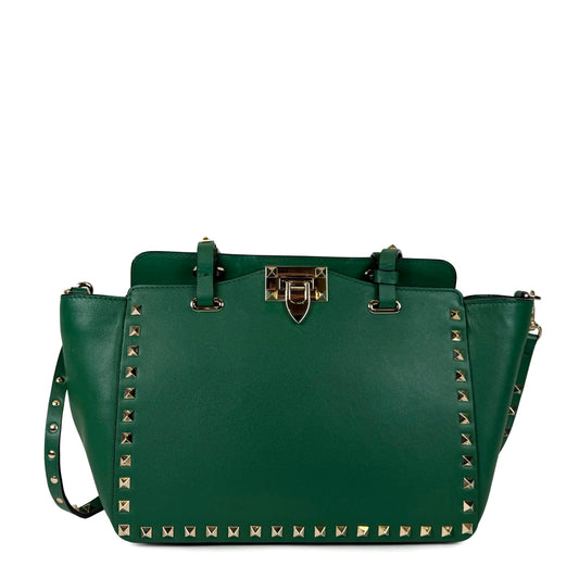Valentino Garavani Rockstud Trapeze Tote Bag