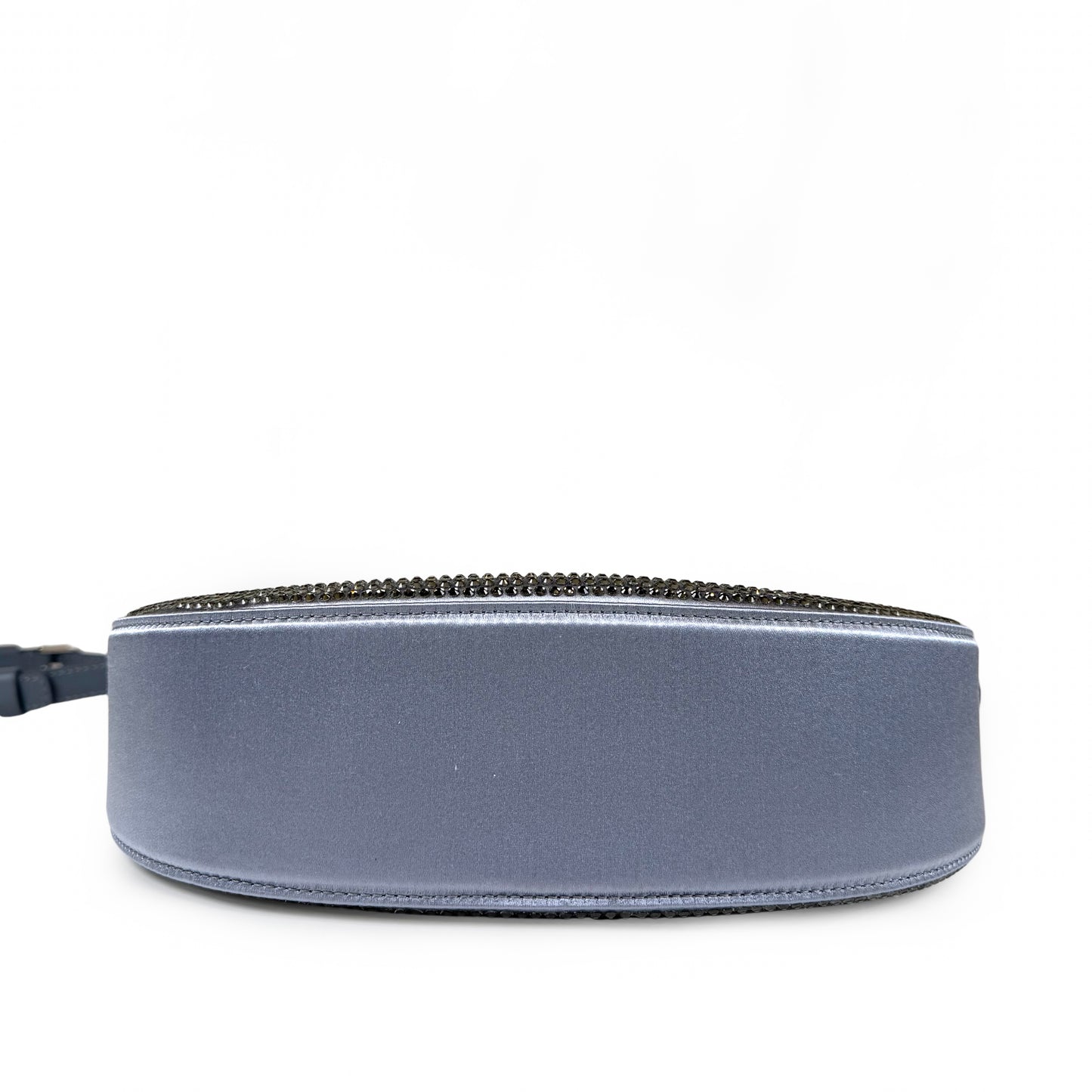 Lanvin Satin Crystal Cat Handled Hobo Bag