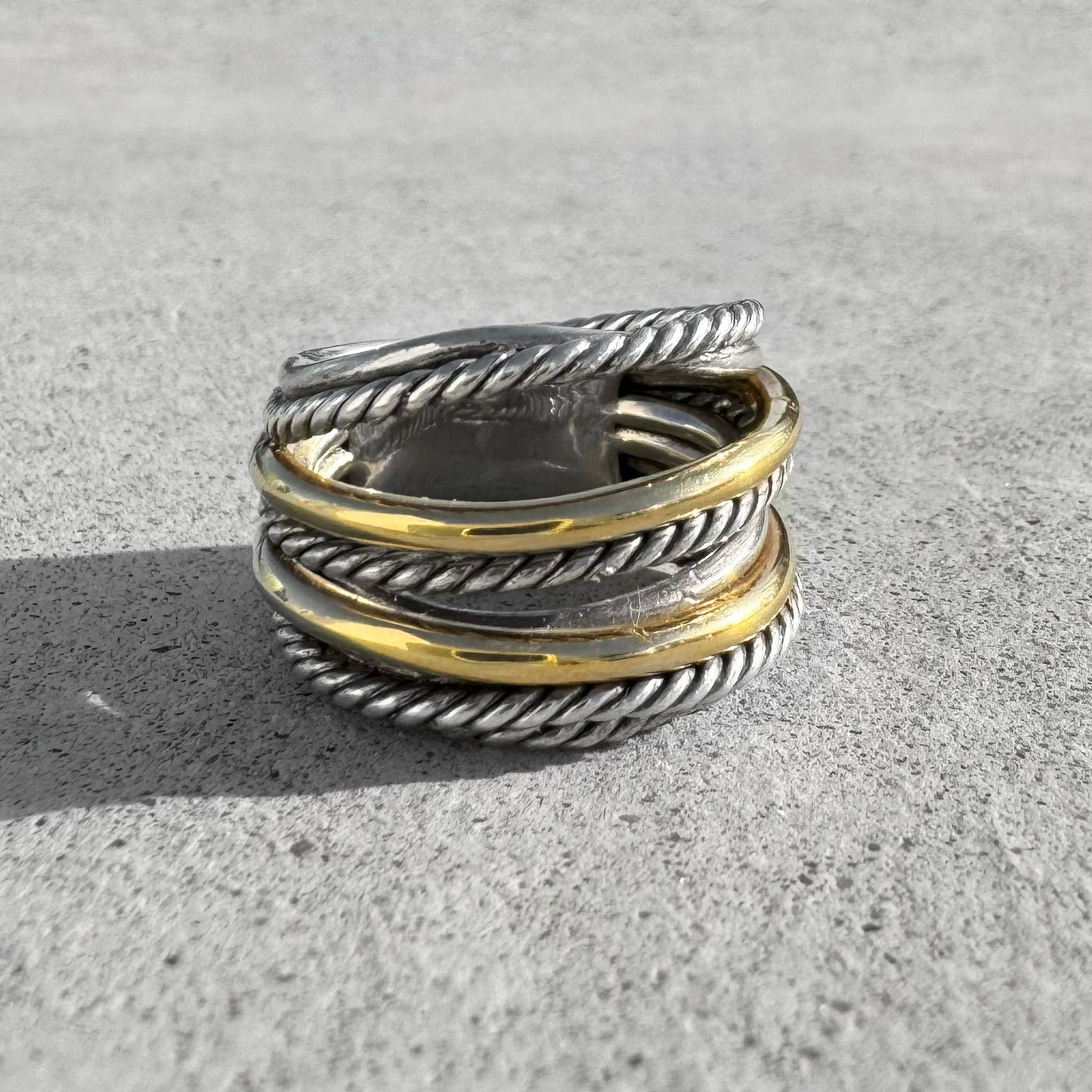David Yurman Crossover Nine Row Ring