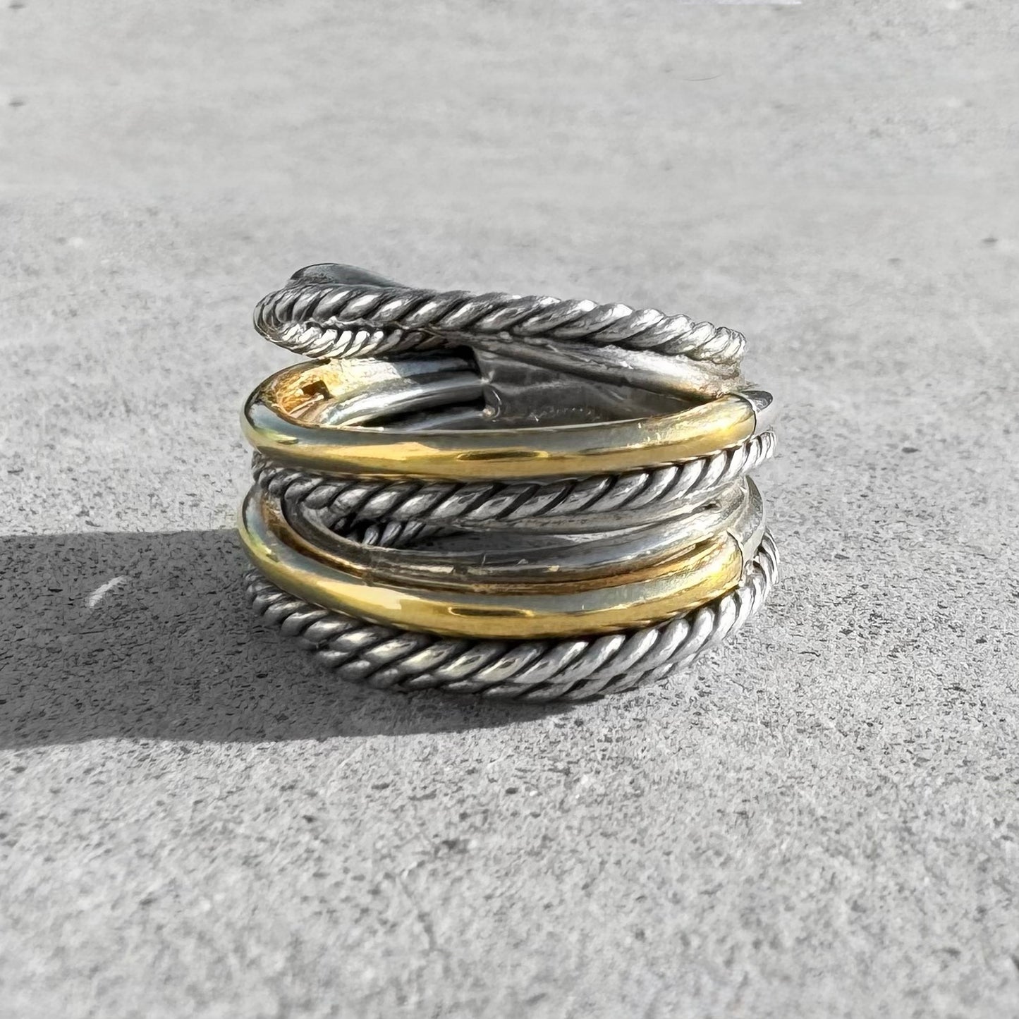 David Yurman Crossover Nine Row Ring