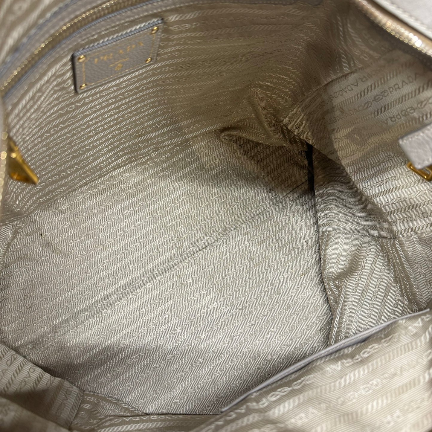 Prada Vitello Daino Tote Bag