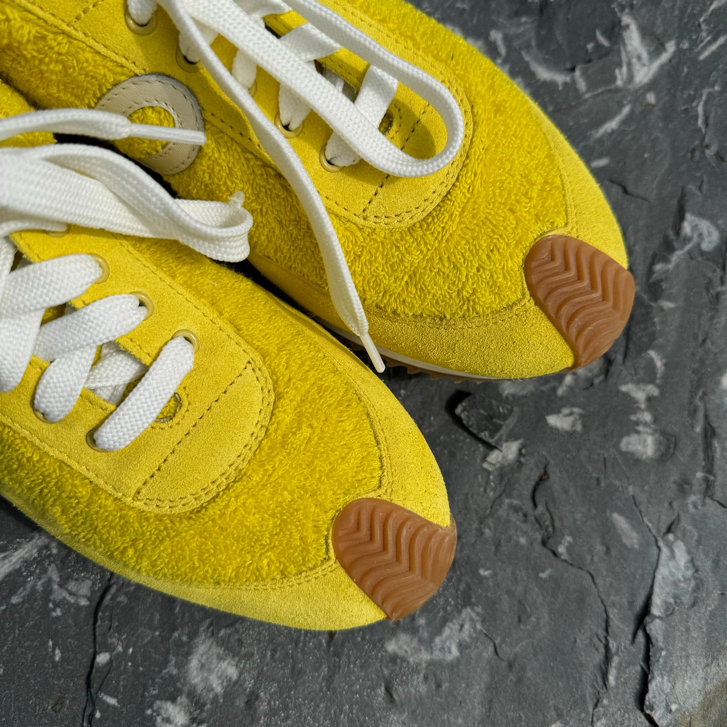 Loewe Flow Runner Yellow Sneakers