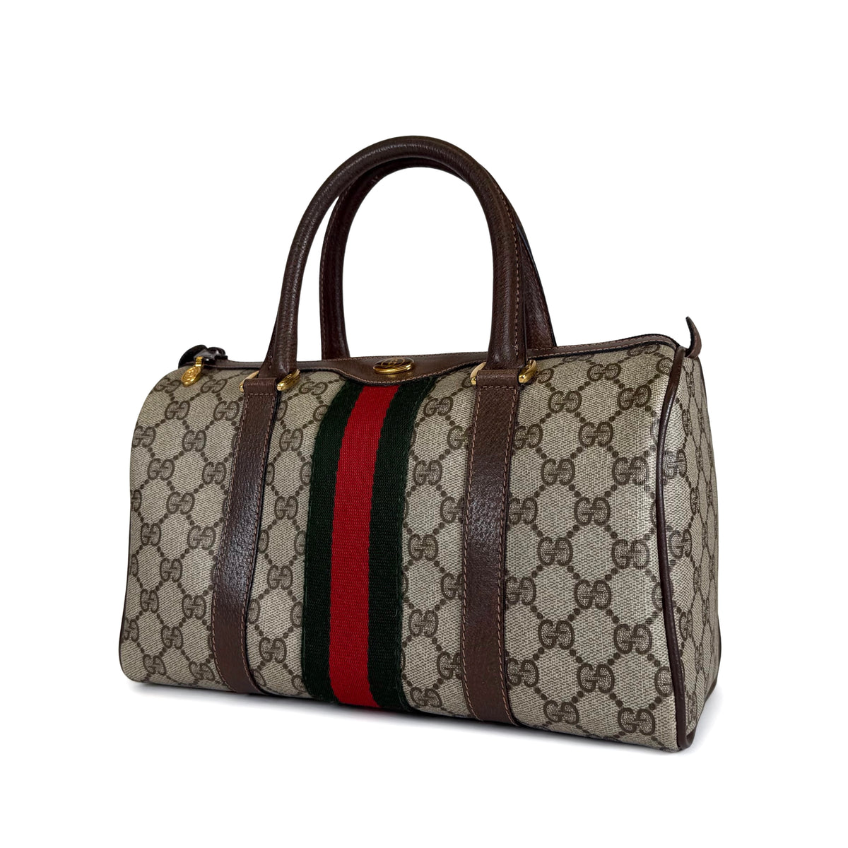 Gucci GG Supreme Boston Bag