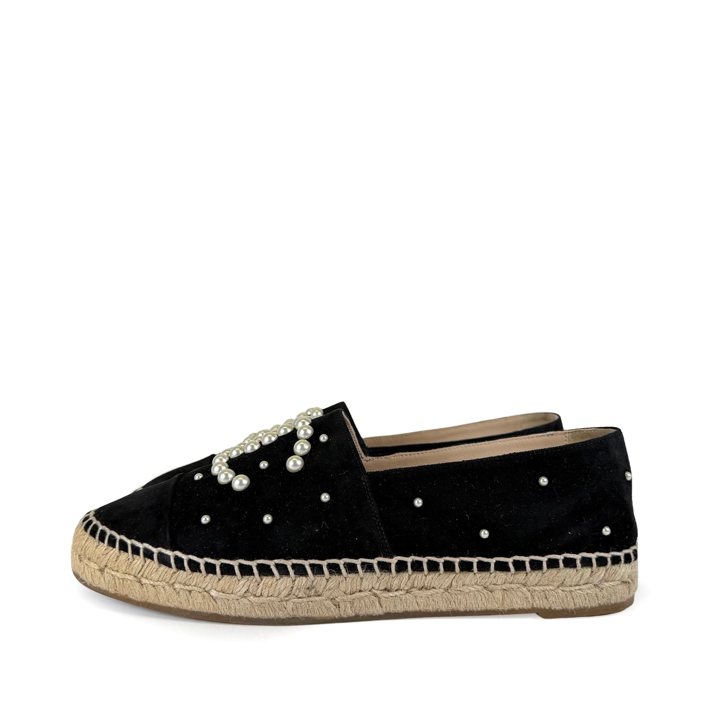 Chanel Pearl CC Espadrilles