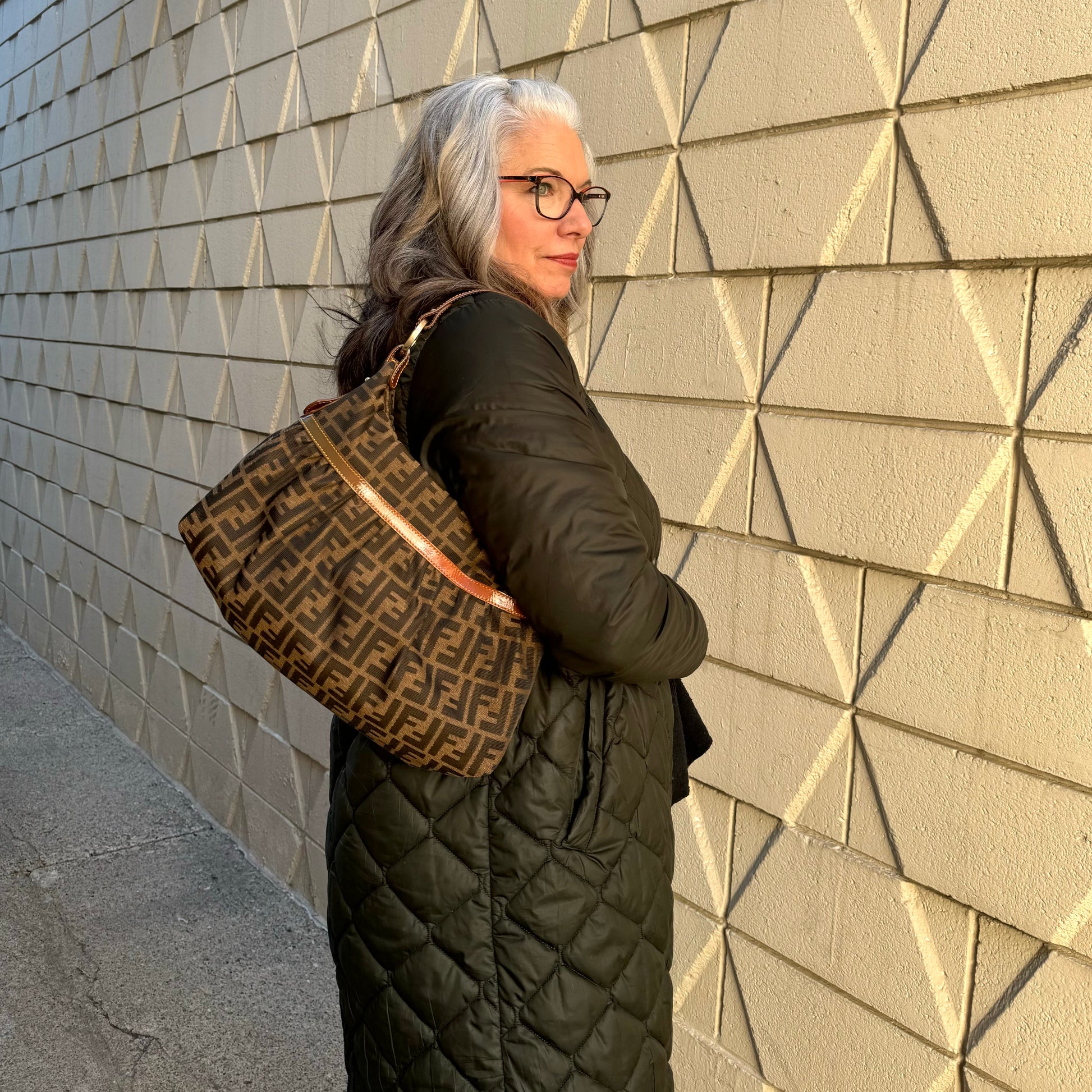 Fendi quilted discount bag