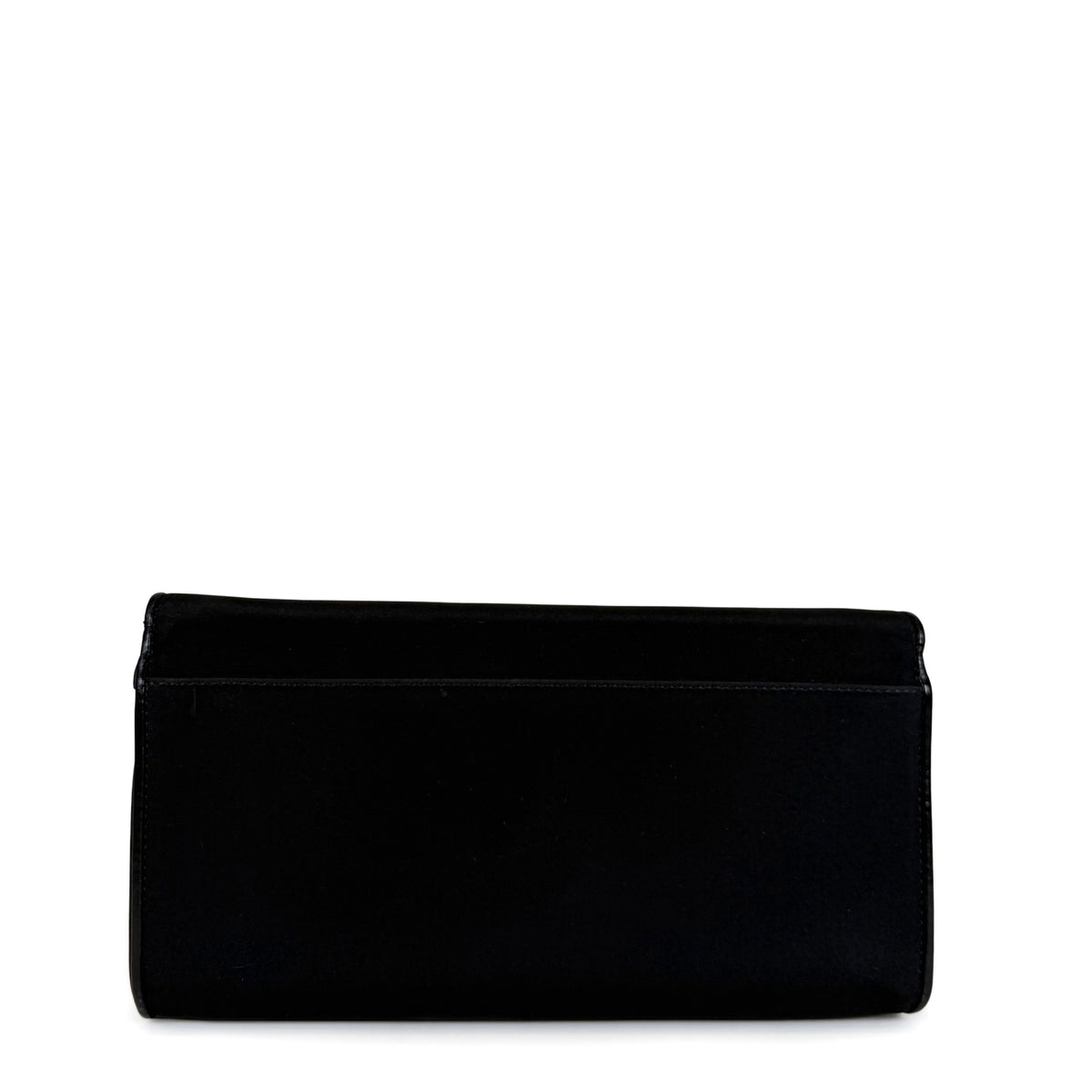 Christian Louboutin Canvas Patch Letters Riviera Clutch on Chain