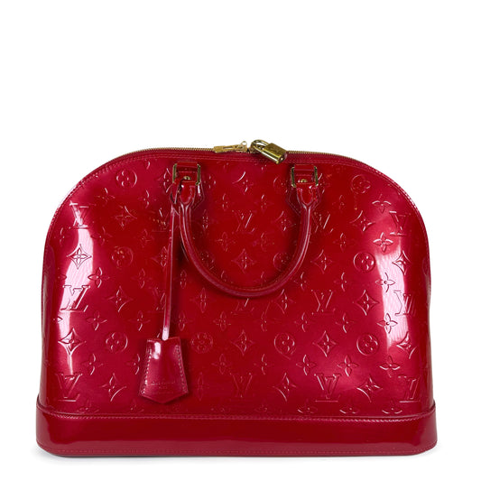 Louis Vuitton Alma Vernis GM Bag