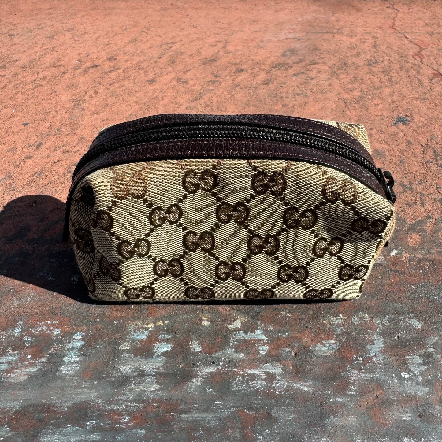 Gucci Monogram Small Cosmetic Bag