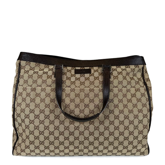 Gucci GG Canvas Large Tote Bag