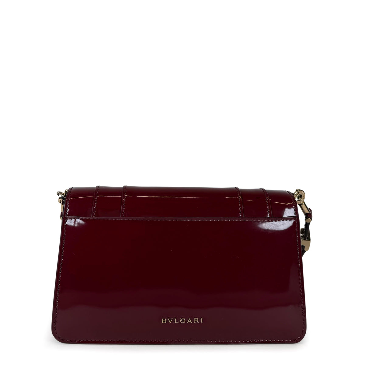 Bvlgari Serpenti Forever Patent Leather Shoulder Bag