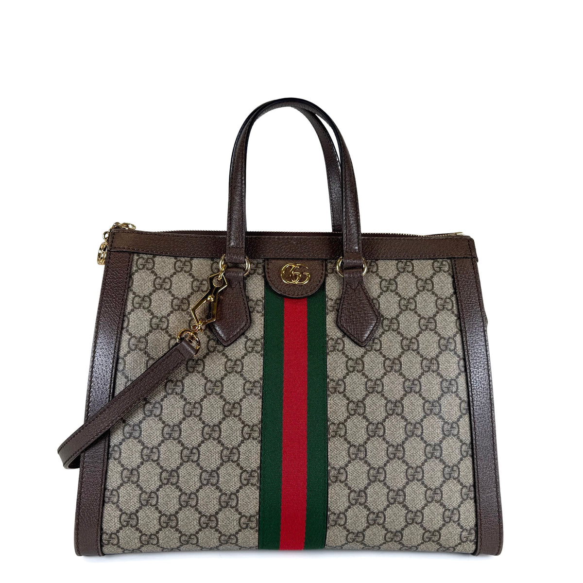 Gucci Ophidia GG Medium Top Handle Tote Bag