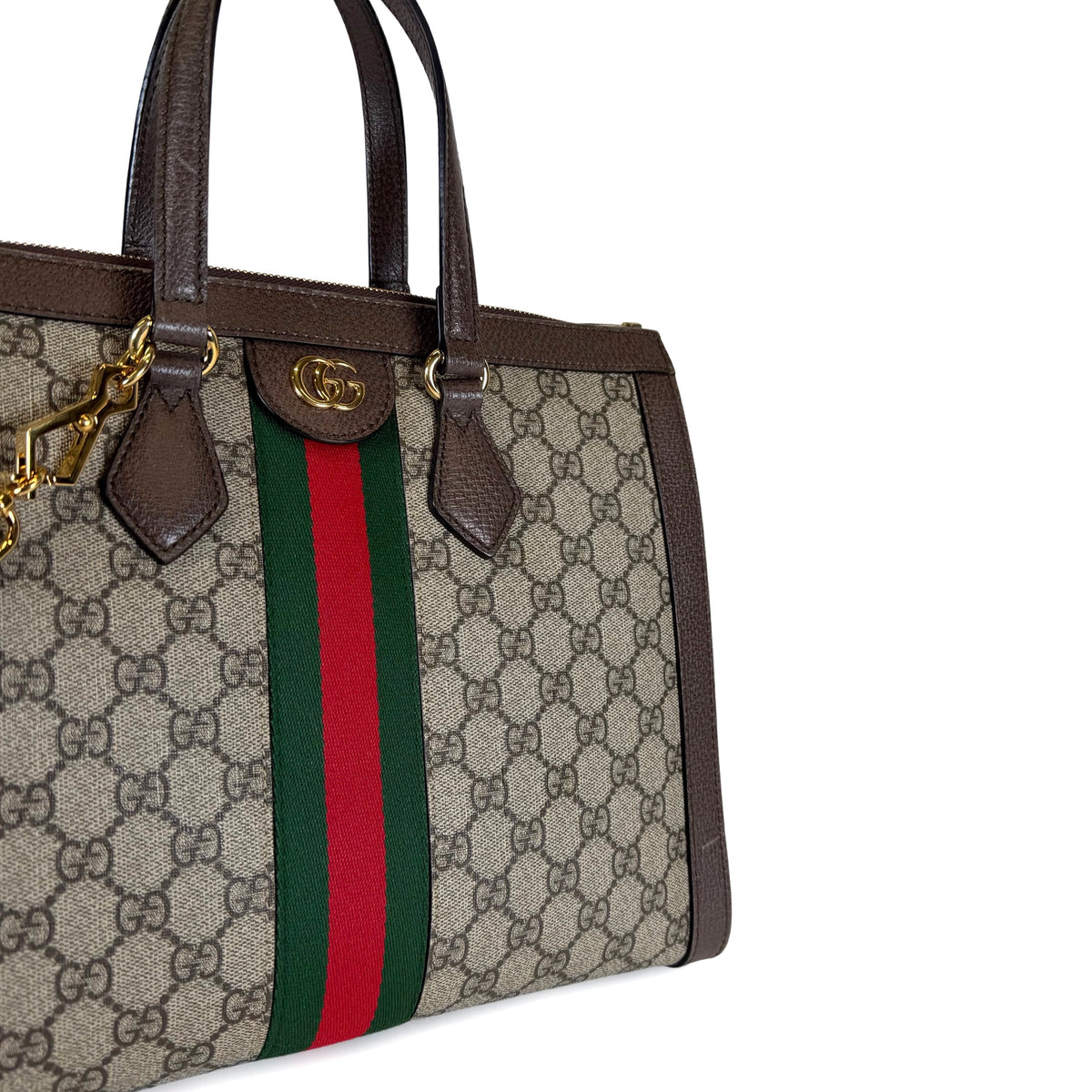 Gucci Ophidia GG Medium Top Handle Tote Bag