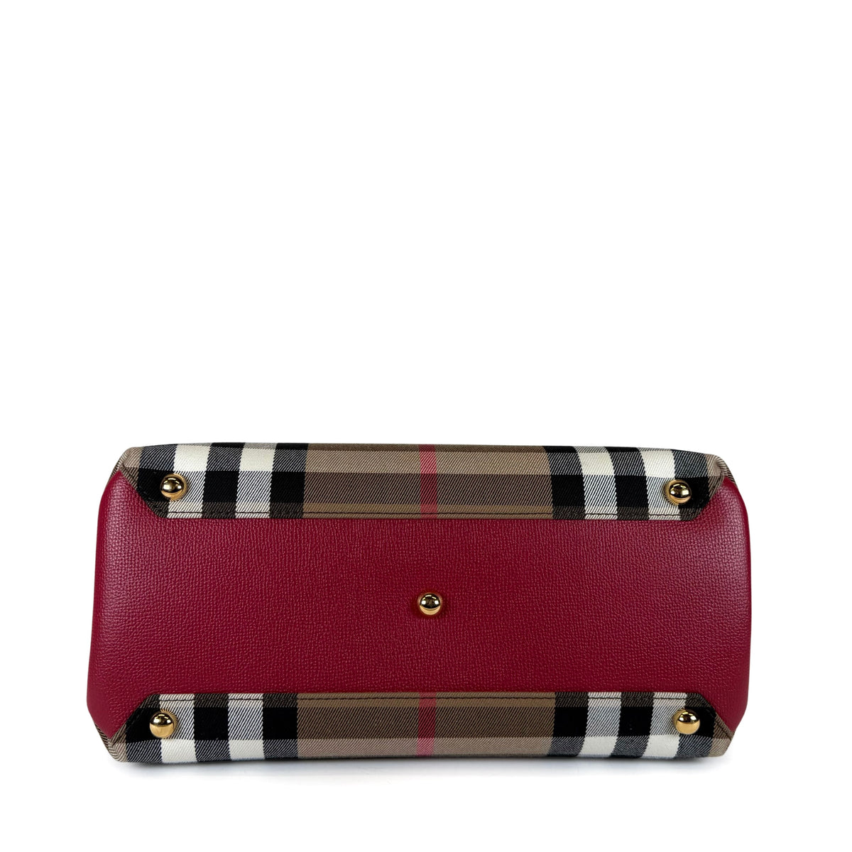 Burberry Check Banner Tote Bag