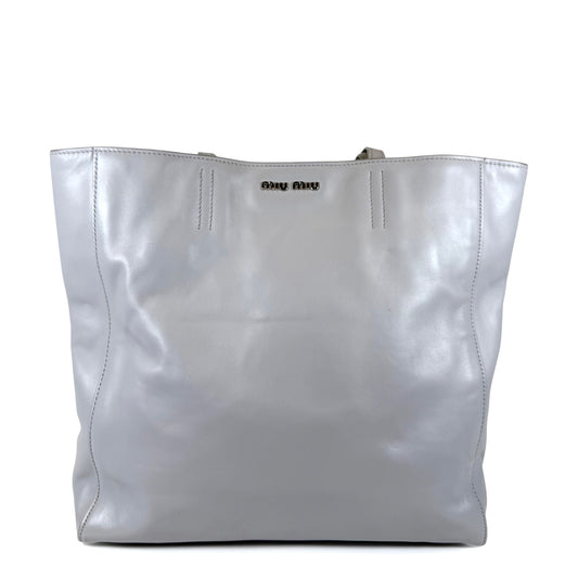 Miu Miu Vitello Soft Tote Bag