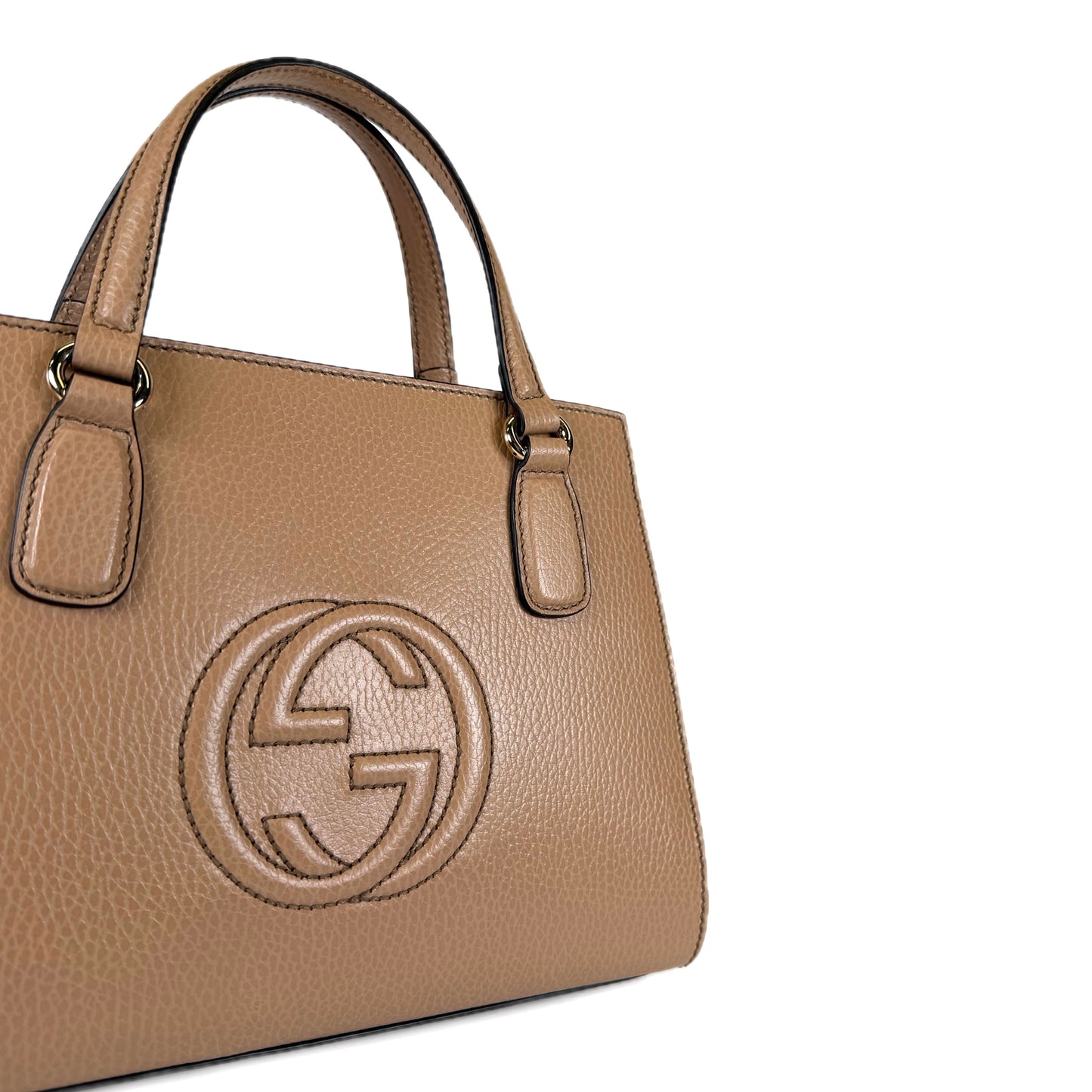Gucci Soho Interlocking G Small Tote Bag