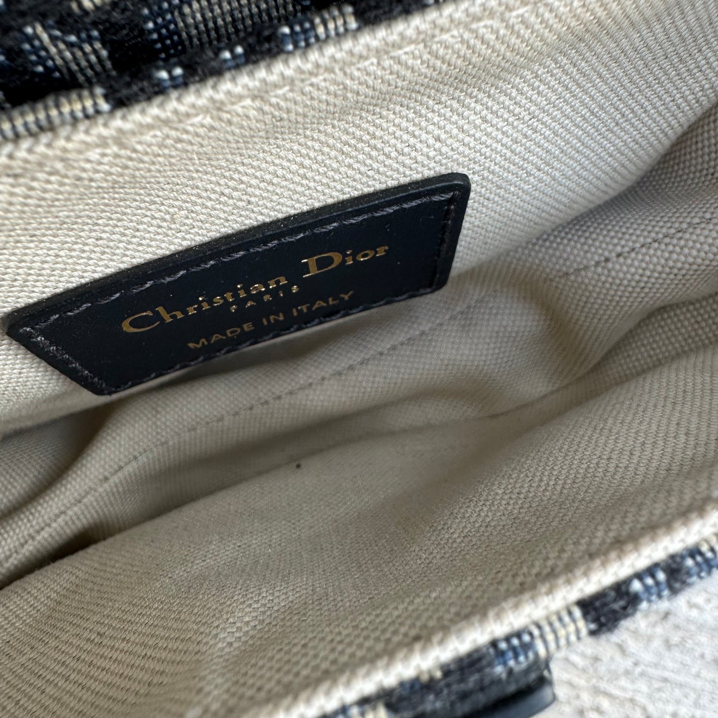 Christian Dior Mini Saddle Bag