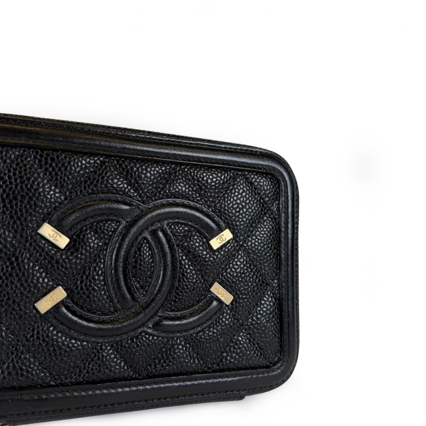 Chanel CC Filigree Clutch