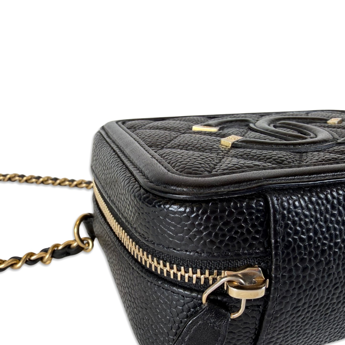 Chanel CC Filigree Clutch