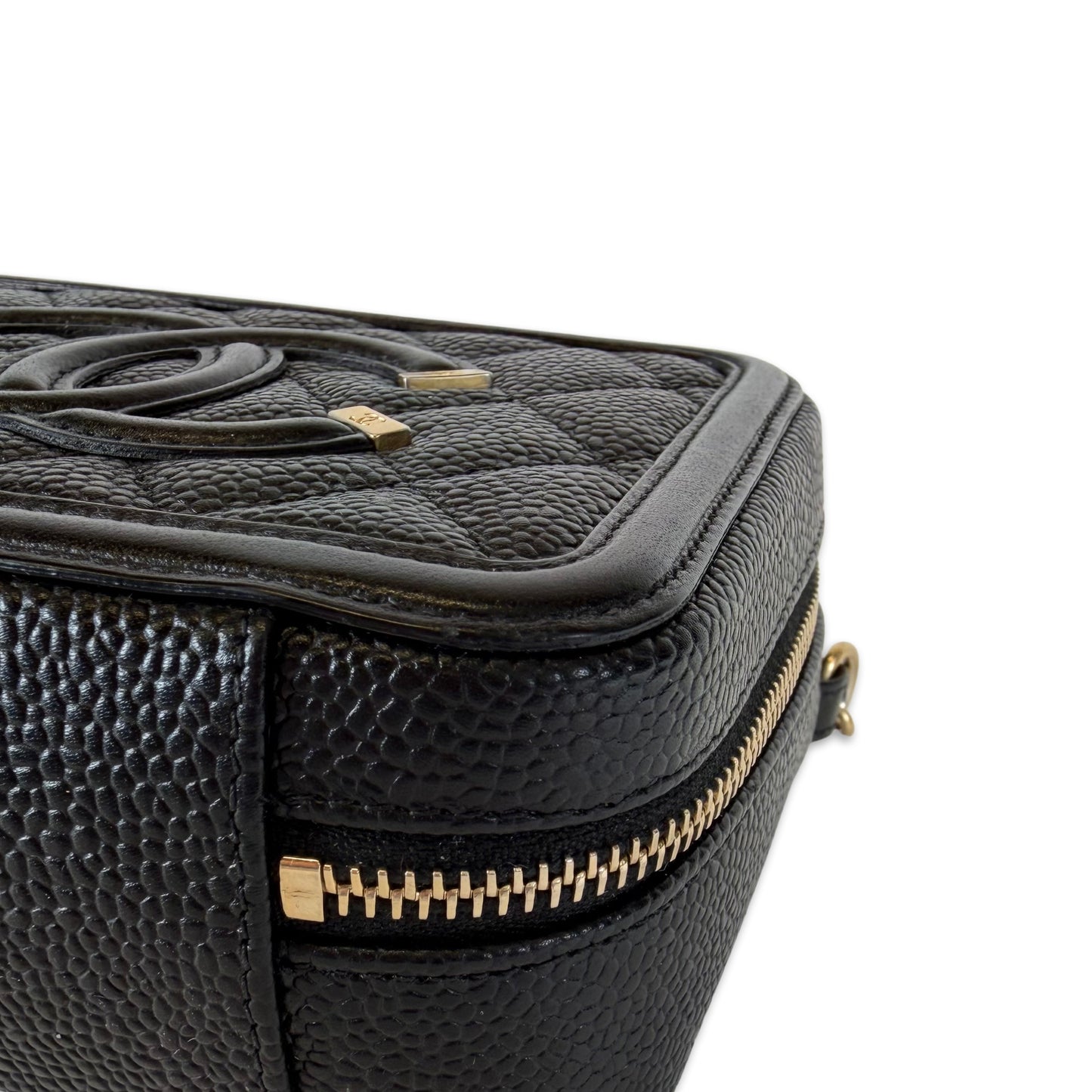 Chanel CC Filigree Clutch