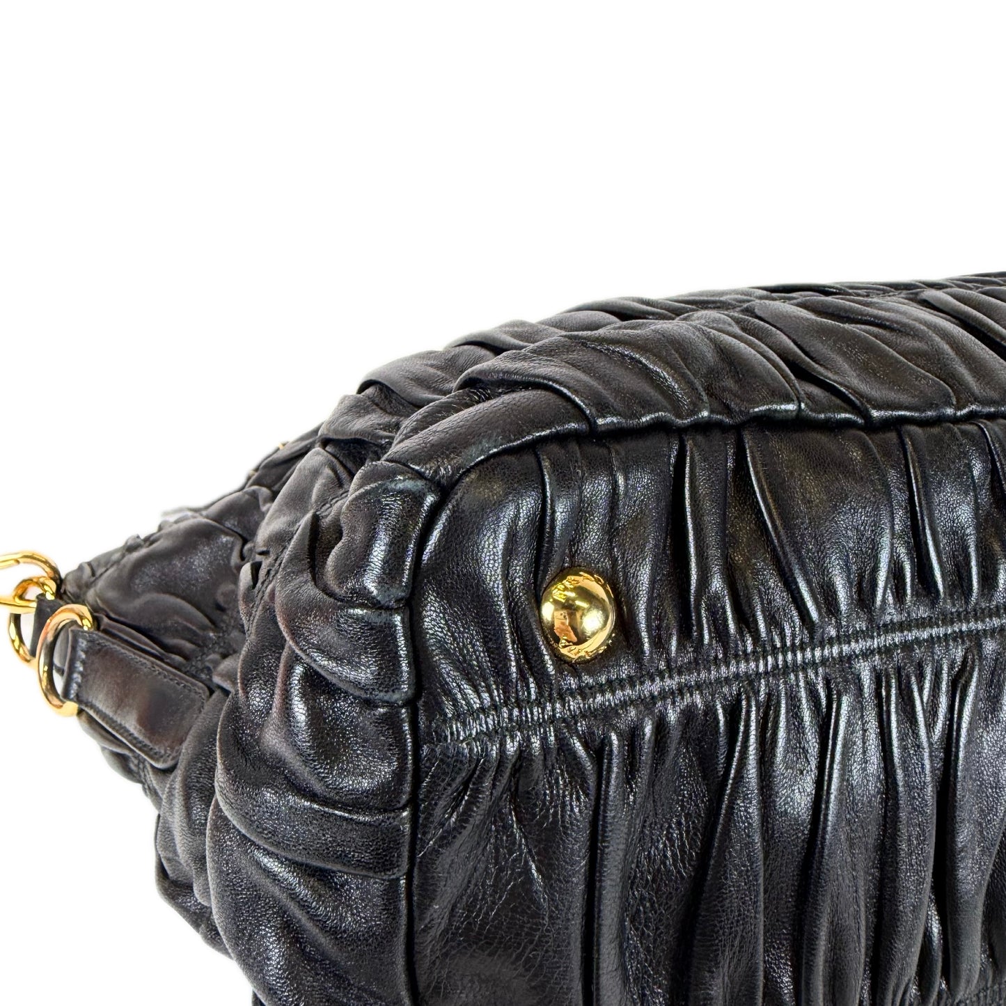 Prada Nappa Gaufre Leather Tote Bag