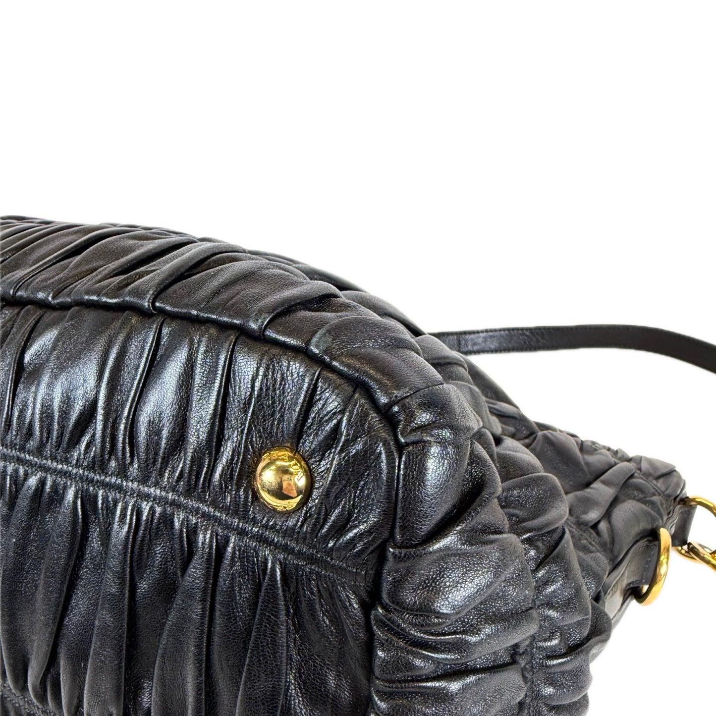 Prada Nappa Gaufre Leather Tote Bag