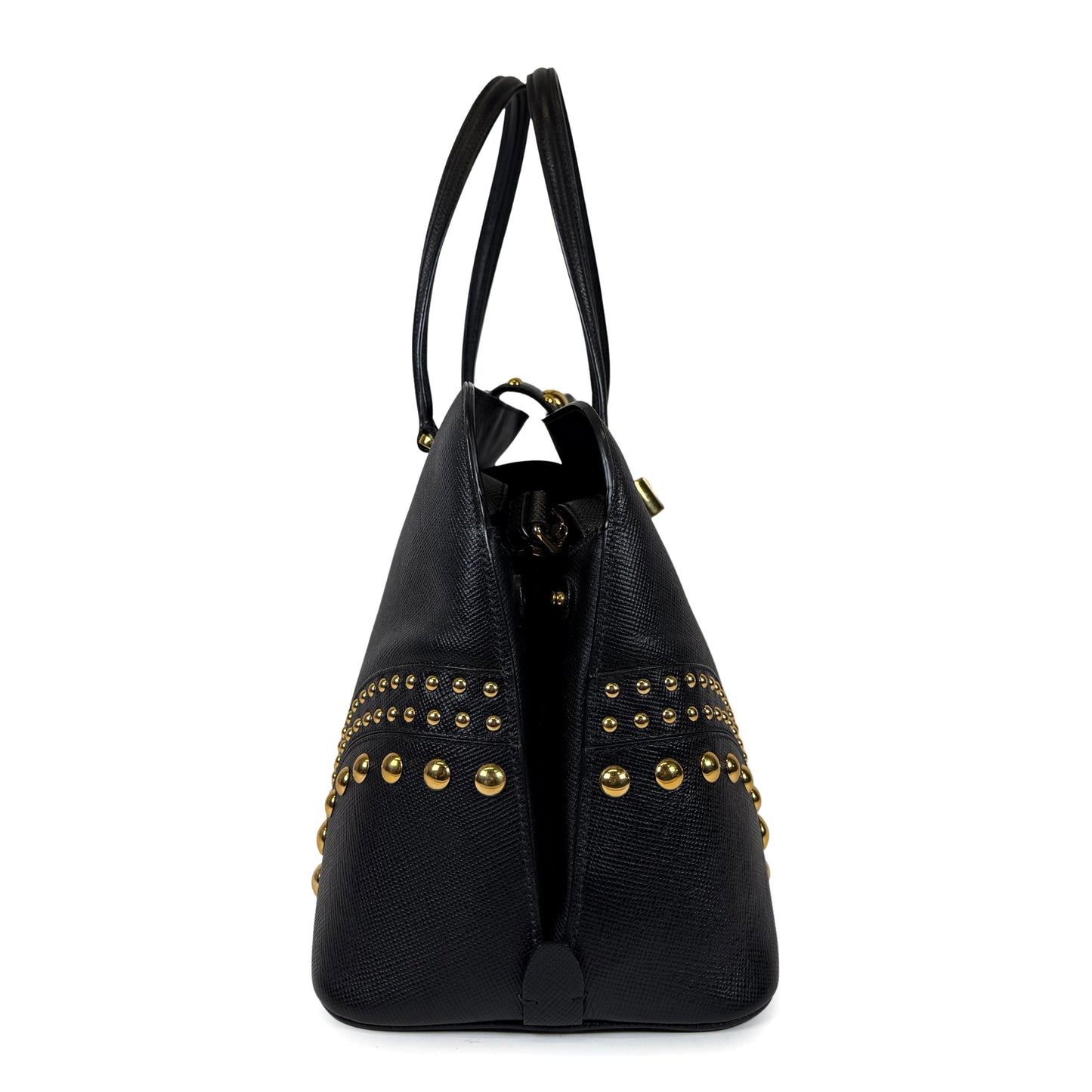 Prada Promenade Studded Satchel