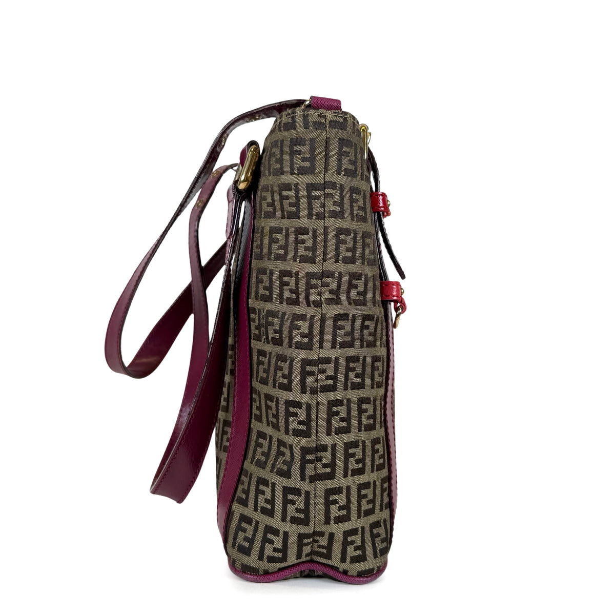 Fendi Zucchino Canvas Superstar Shopping Tote
