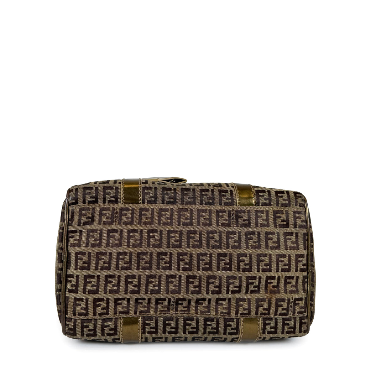 Fendi Zucchino Boston Small Bag